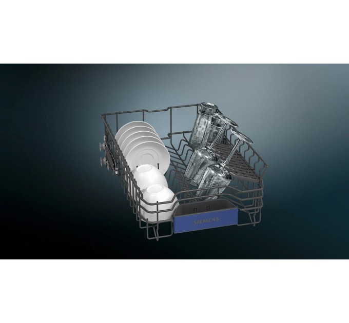 Посудомоечная машина Siemens встраиваемая, 9компл., A+, 45см, дисплей, 3я корзина, белый