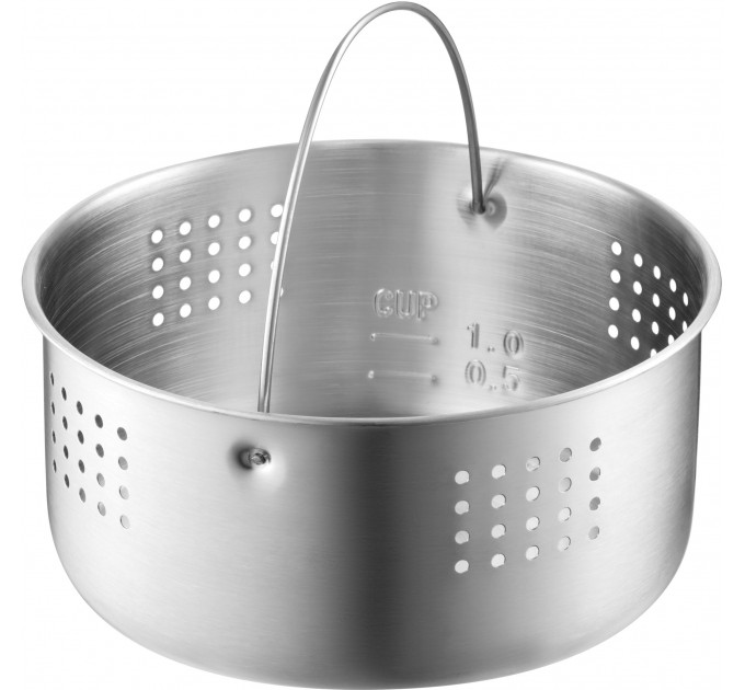 Рисоварка Sencor 350Вт, чаша-0.6л, сенсорне керування, 8 програм, нерж. сталь, пластик, білий