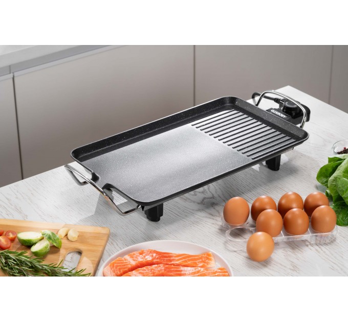 Гриль ARDESTO барбекю, 1500Вт, темп. режимів, метал, чорний