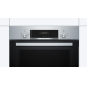 Духовой шкаф Bosch электрический, 66л, A, дисплей, конвекция, телескопические направляющие, нержавеющая сталь
