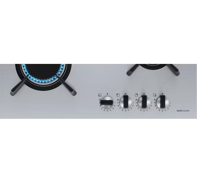 Варочная поверхность Electrolux газовая, 60см, чугун, нерж