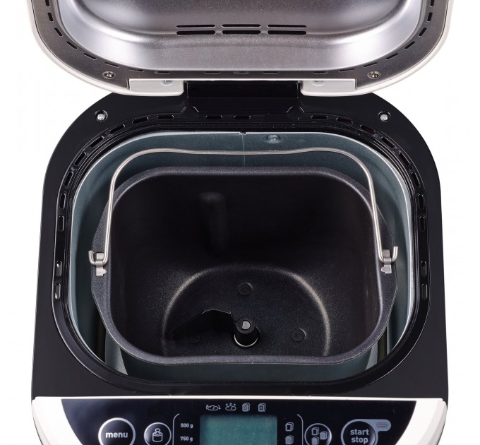 Хлебопечка Tefal PainDore 720Вт, программ-12, макс.вес -1кг, форма-прямоугольник, пластик, черно-белый