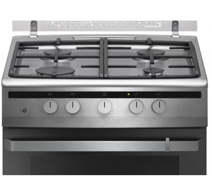 Плита Hansa газовая, 56л, 60x60см, чугун, нерж