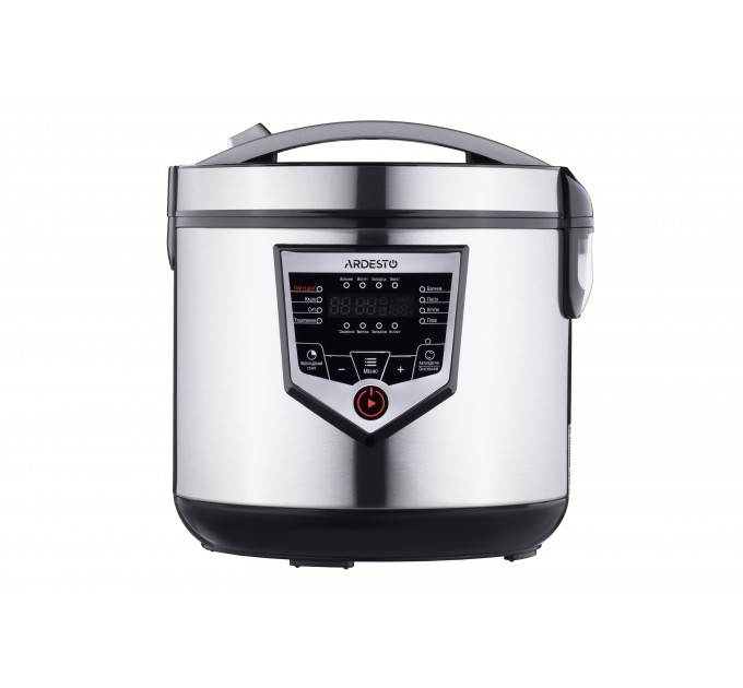 Мультиварка ARDESTO, 860Вт, чаша-4л, электронное управл., платик, серый