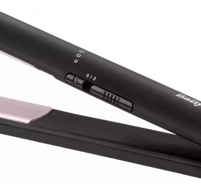 Випрямитель Babyliss Smooth Ceramic 230, 41Вт, темп.режимов-2, 200 - 230С, керамика, черный