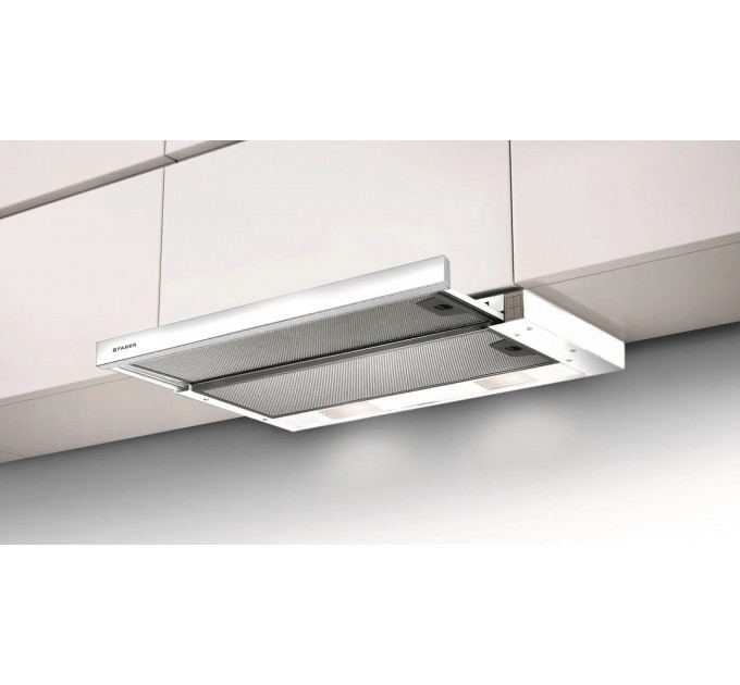 Вытяжка Faber телескопическая, 90см, 1069м.куб/ч, Maxima Ng Eco Ev8 Wh A90, белый