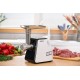М'ясорубка ARDESTO, 2300Вт, продук.-2.2кг/хв, 4 решітки + для ковб., кеббе, насадка для томатів, пластик, біло-чорний