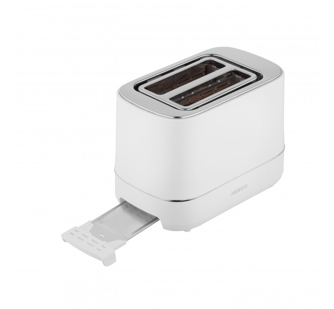 Тостер ARDESTO Timeless Elegance, 800Вт, пластик, 2 слоти, білий
