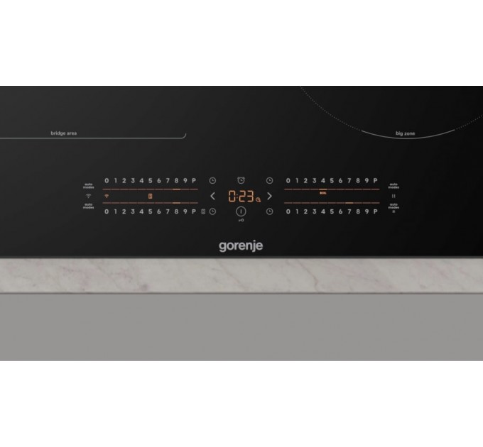 Варочная поверхность Gorenje индукционная, 60см, PowerBoost, SliderTouch, увеличенная площадь приготовления, черный
