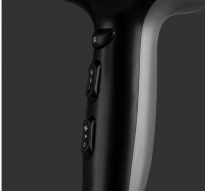 Фен Remington Ionic Dry, 2200Вт, режимов-3, дифузор,турмалиновая иониз-я, хол. обдув, серо-черный