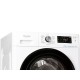 Стиральная машина Whirlpool фронтальная, 9кг, 1400, A+++, 60см, дисплей, пар, инвертор, люк черный, белый