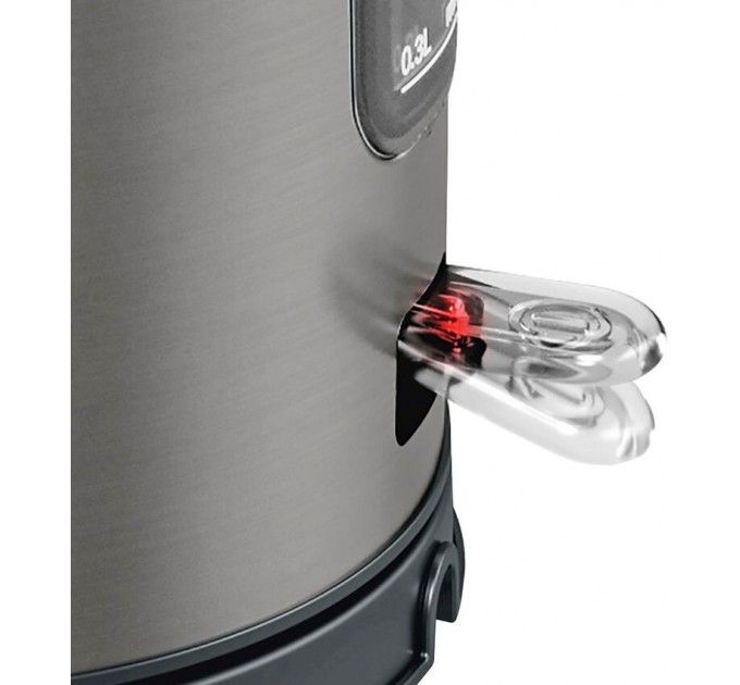 Электрочайник Bosch 1.7л, металл, серый