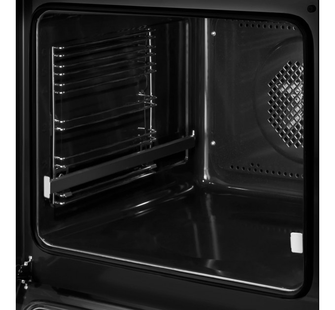 Комплект Hansa (духовка электрическая + поверхность газ на стекле), черный