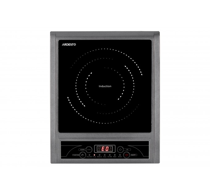 Плитка настольная ARDESTO индукционная, конф. - 1 на 2кВт, управл. - сенсорное, таймер, черный
