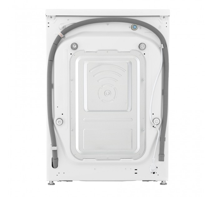 Стиральная машина LG фронтальная, 9кг, 1200, A, 48см, дисплей, пар, инвертор, белый