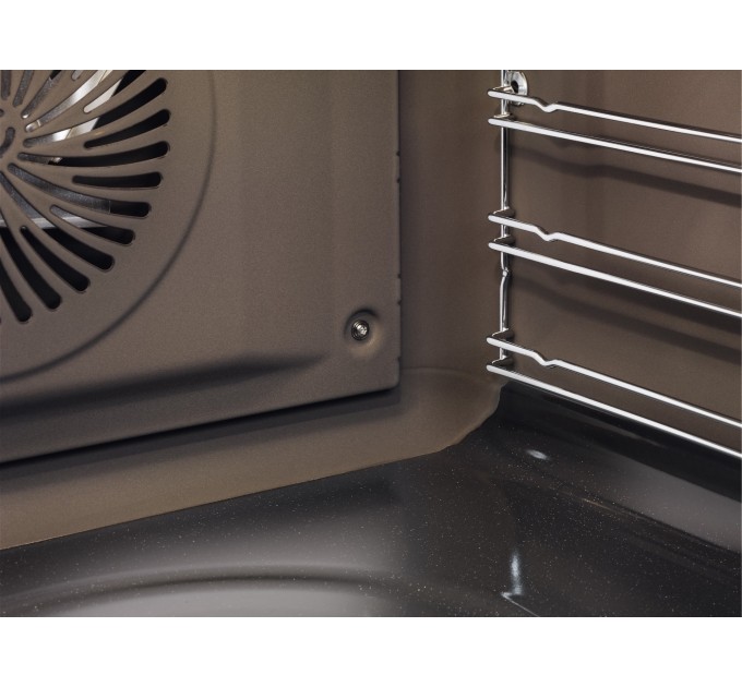 Плита Electrolux газовая, 59л, 60x60см, чугун, черный