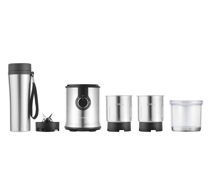 Измельчитель-мельница Catler, 350 Вт, 3 емкости, нерж. сталь