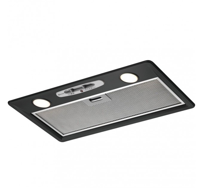 Вытяжка Electrolux встраиваемая, 52см, 600м.куб/ч, черный