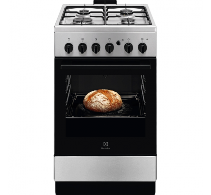 Плита Electrolux газовая, 59л, 50x60см, нерж