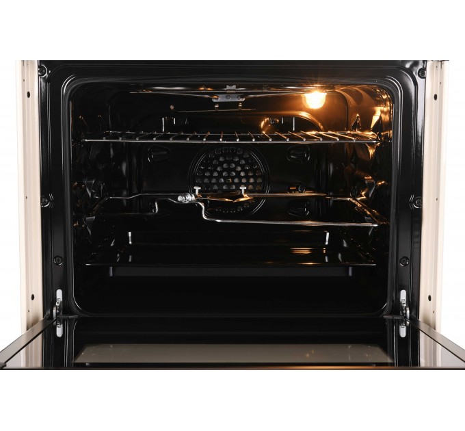 Плита ARDESTO комби Line-R, 53л, 60x60см, конвекция, чугун, подсветка, форсунки LPG (подключение газового баллона), бежевый