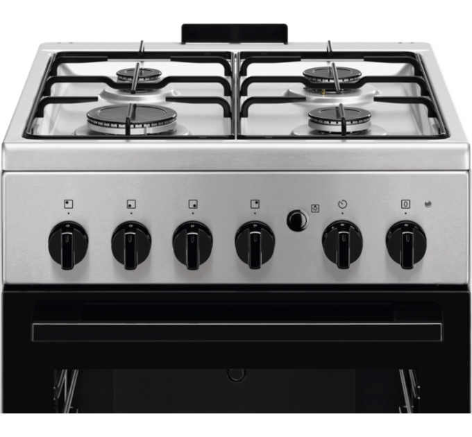 Плита Electrolux газовая, 59л, 50x60см, нерж