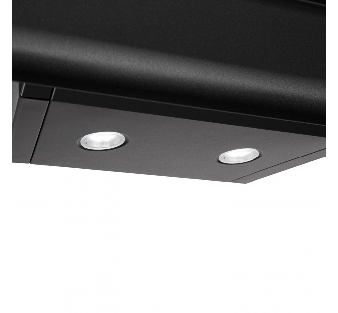 Витяжка ARDESTO похила, 60см, 900м3ч, скло, 2х1Вт LED, сенсор, чорний