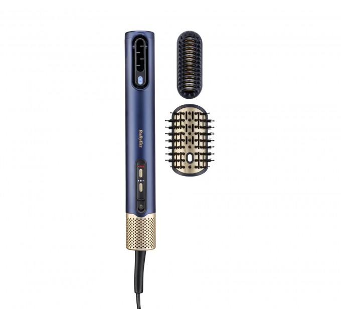 Стайлер Babyliss Air Wand, 1600Вт, темп.режимов-3, подвійна іонізація, 2 насадки, синій