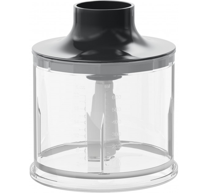 Блендер Electrolux заглибний 600Вт, 3в1, чаша-600мл, чопер, чорний