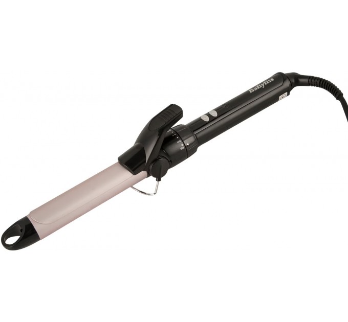 Плойка Babyliss Pro 180 medium, 300Вт, темп.режимов-10, D -25mm, 110-180С, металл, черный