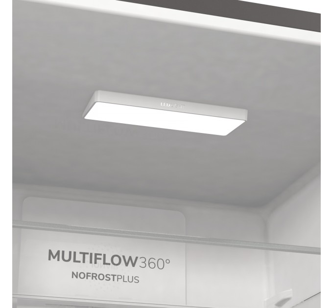 Холодильник с нижн. мороз. камерой Gorenje, 200х60х60см, 2 дв., 235(96)л, А++, Total NF , Зона св-ти, Внешн.диспл, н