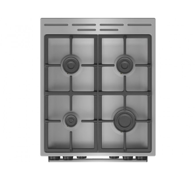 Плита Gorenje комби, 70л, 50x60см, дисплей, чугун, нерж