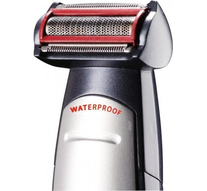 Набір для стрижки Babyliss, для голови, вусів, бороди,носа і тіла, мережа+акум., насадок-10, сріблястий