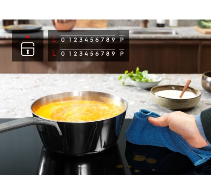 Варильна поверхня Electrolux індукційна, 30см, Доміно, чорний