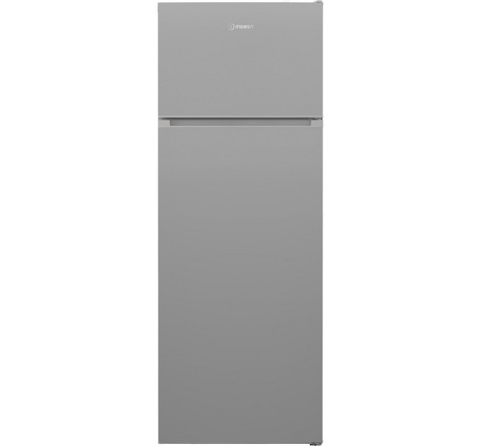 Холодильник Indesit з верхн. мороз., 160.6x54х57.4, холод.відд.-204л, мороз.відд.-46л, 2дв., А++, ST, сріблястий