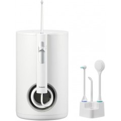Ирригатор Panasonic стационарный, чаша 600 мл, от сети , 4 насадки, белый