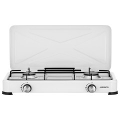 Плитка настільна ARDESTO газова, тип газу LPG, конфорок - 2, білий