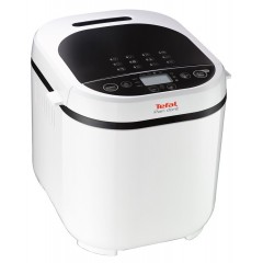 Хлебопечка Tefal PainDore 720Вт, программ-12, макс.вес -1кг, форма-прямоугольник, пластик, черно-белый