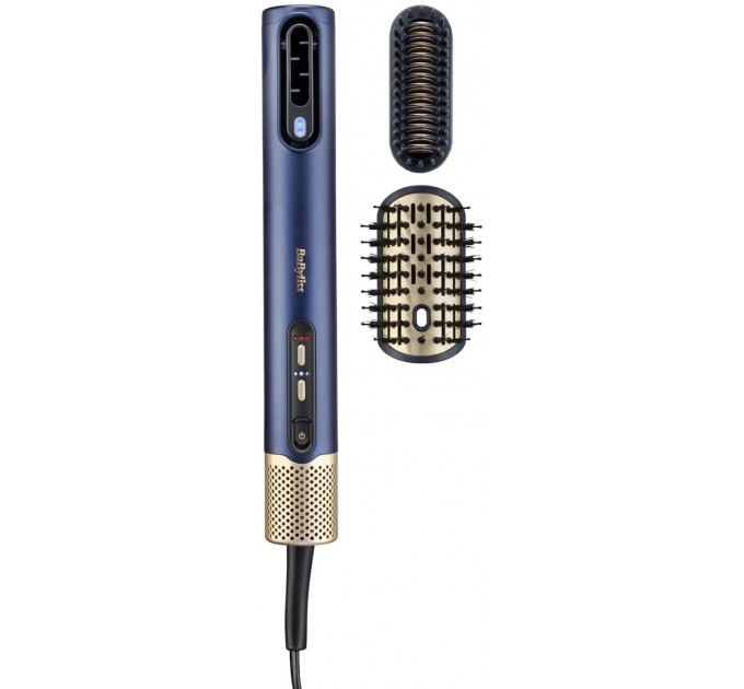 Стайлер Babyliss Air Wand, 1600Вт, темп.режимов-3, подвійна іонізація, 2 насадки, синій