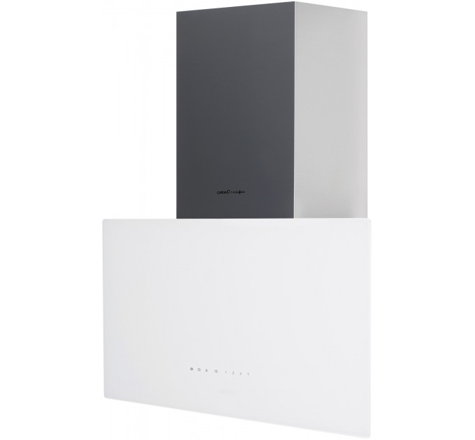 Витяжка похила Cata&Can Roca, 70см, 1400м.куб/год, Greco 70 wh, білий