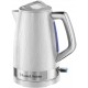Электрочайник Russell Hobbs Structure, 1.7л, пластик, бело-серебристый