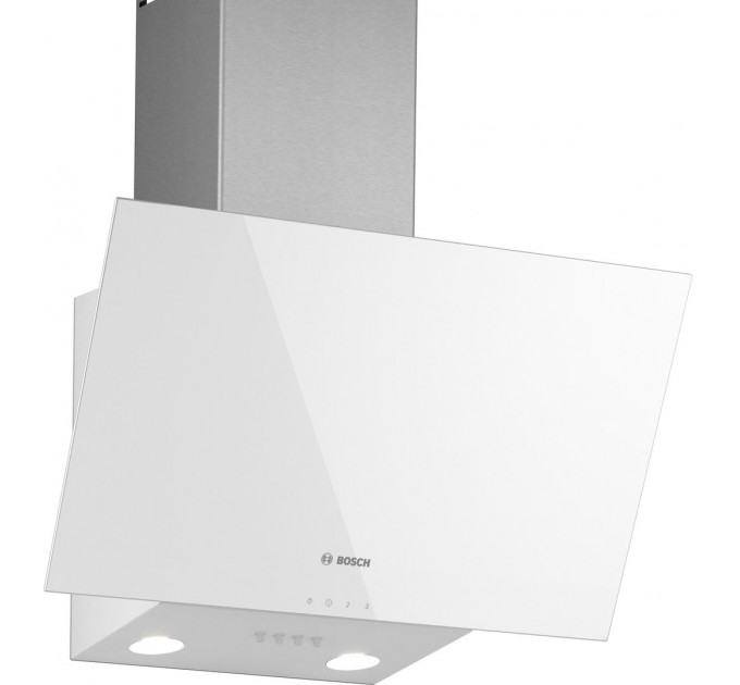 Вытяжка Bosch наклонная, 60см, 360м.куб/ч, белый