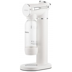 Сифон для газирования воды ARDESTO, подключение баллона-резьба, бутылка 1л, рычаг, белый