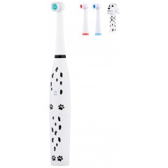 Щетка зубная электр. ARDESTO, ETB-003DOG для детей , 8.8т. колеб/мин, насадок-3, IPX6, белый