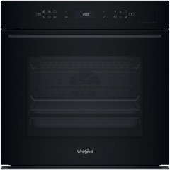 Духова шафа Whirlpool електрична, 73л, A+, дисплей, конвекція, піроліз, телескопічні напрямні, чорний