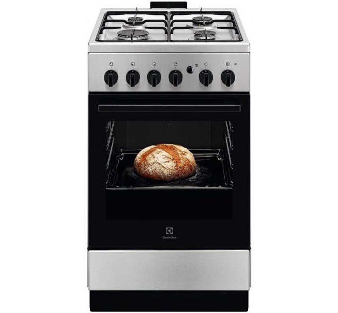 Плита Electrolux газовая, 59л, 50x60см, нерж