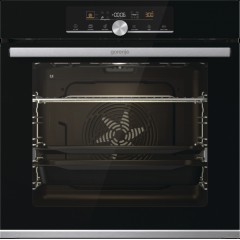 Духова шафа Gorenje духова електрична, 77л, A+, дисплей, піроліз, чорний