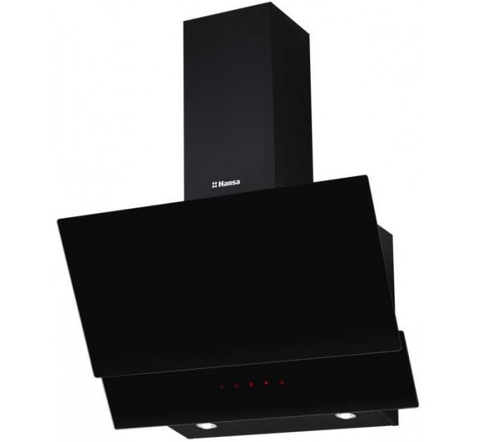 Витяжка Hansa похила, 60см, 366м.куб/год., чорна