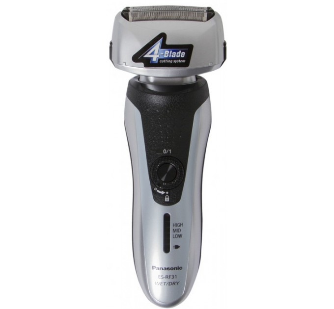 Бритва електр. Panasonic сеточная , 10000 об/мин, бритв.головок-4, Li-Ion, сух.+влажн., триммер, серебристый