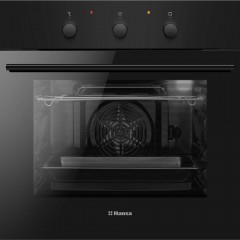 Духовка электр. Hansa, 60см, 62л, A, гриль , эмаль легкой очистки, черный