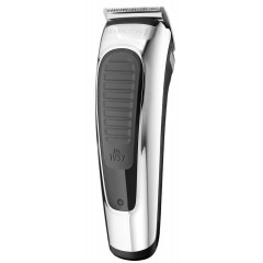 Машинка для стрижки Remington Classic Edition, сеть+акум., роторный мотор, насадок-8, кейс,ножницы, расческа в компл., серебр.